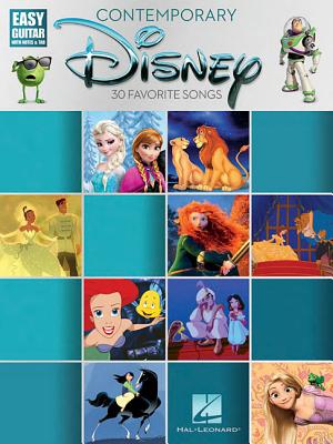 Contemporary Disney: Easy Guitar with Tab CONTEMP DISNEY 