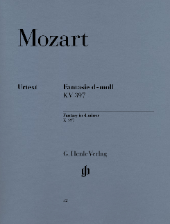 【輸入楽譜】モーツァルト, Wolfgang Amadeus: 幻想曲 ニ短調 KV 397(385g)/原典版/Scheideler編/Lampe運指