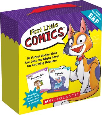 First Little Comics: Levels E & F (Parent Pack): 16 Funny Books That Are Just the Right Level for Gr