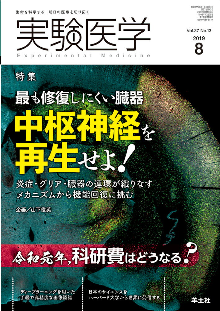 実験医学2019年8月号