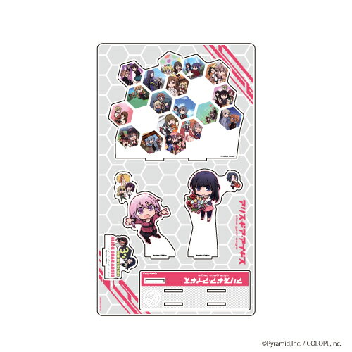 プレミアム アクリルジオラマプレート「アリス・ギア・アイギス」01/3周年イラストデザインミニキャラ【グッズ】