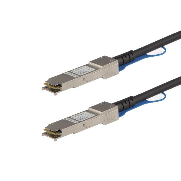 DAC Twinax ケーブル／50cm／Juniper製品EX-QSFP-40GE-DAC50CM互換／銅線ダイレクトアタッチケーブル／Juniperスイッチ対応