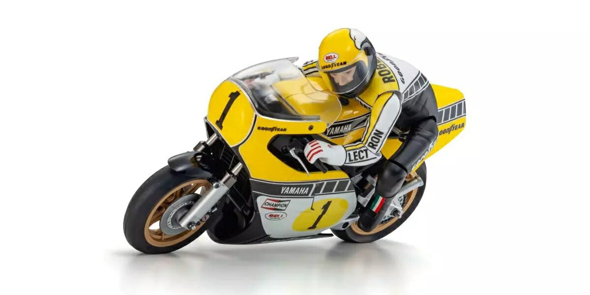 1/8 スケール 電動ラジオコントロール バイク ハングオンレーサー シリーズ 1/8 EP ハングオンレーサー YAMAHA YZR500 1978 キット 【34936T1】 (ホビーラジコン 組立キット)