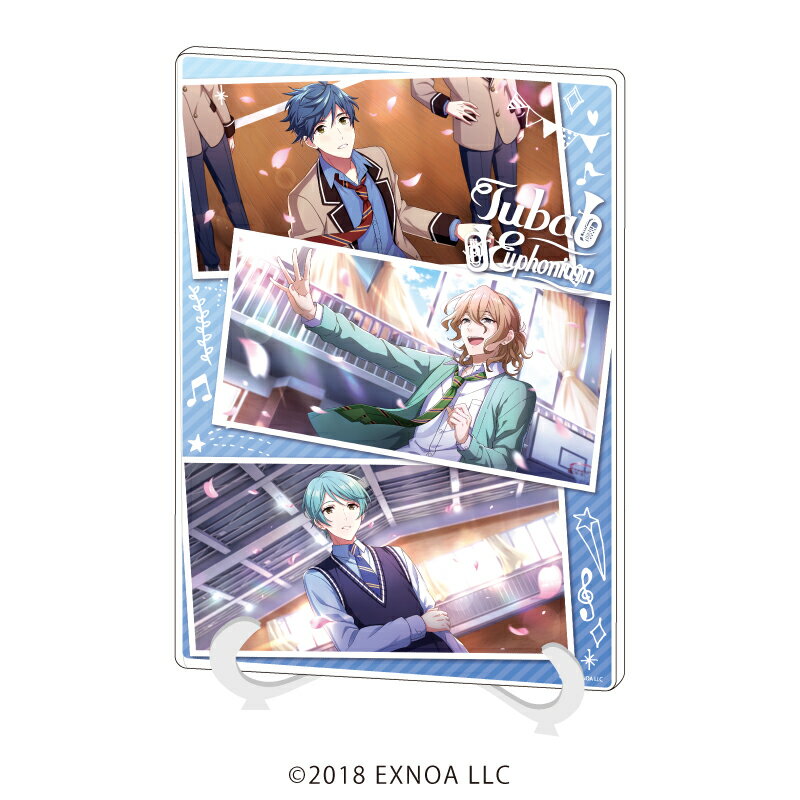 アクリルアートボード(A5サイズ)「ウインドボーイズ!」04/チューバ・ユーフォニアムパート【グッズ】