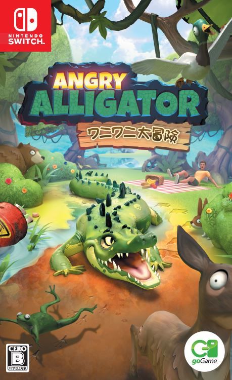 Angry Alligator ワニワニ大冒険 Switch版の画像