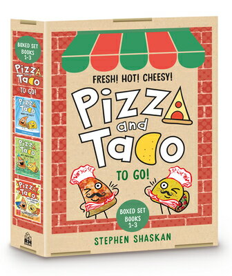 Pizza and Taco to Go! 3-Book Boxed Set: Books 1-3 (a Graphic Novel Boxed Set) PIZZA & TACO TO GO 3-BK BOXED （Pizza and Taco） [ Stephen Shaskan ]