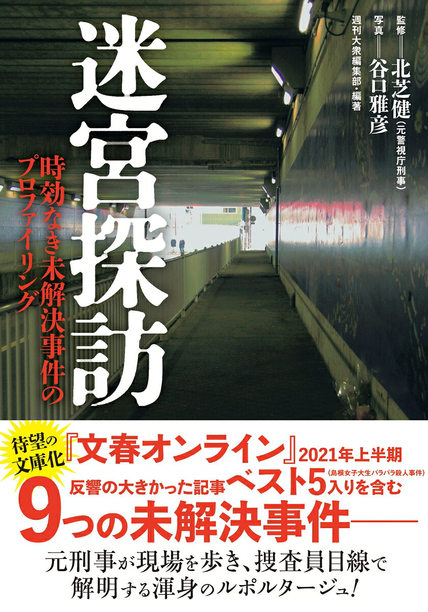 迷宮探訪　時効なき未解決事件のプロファイリングの表紙