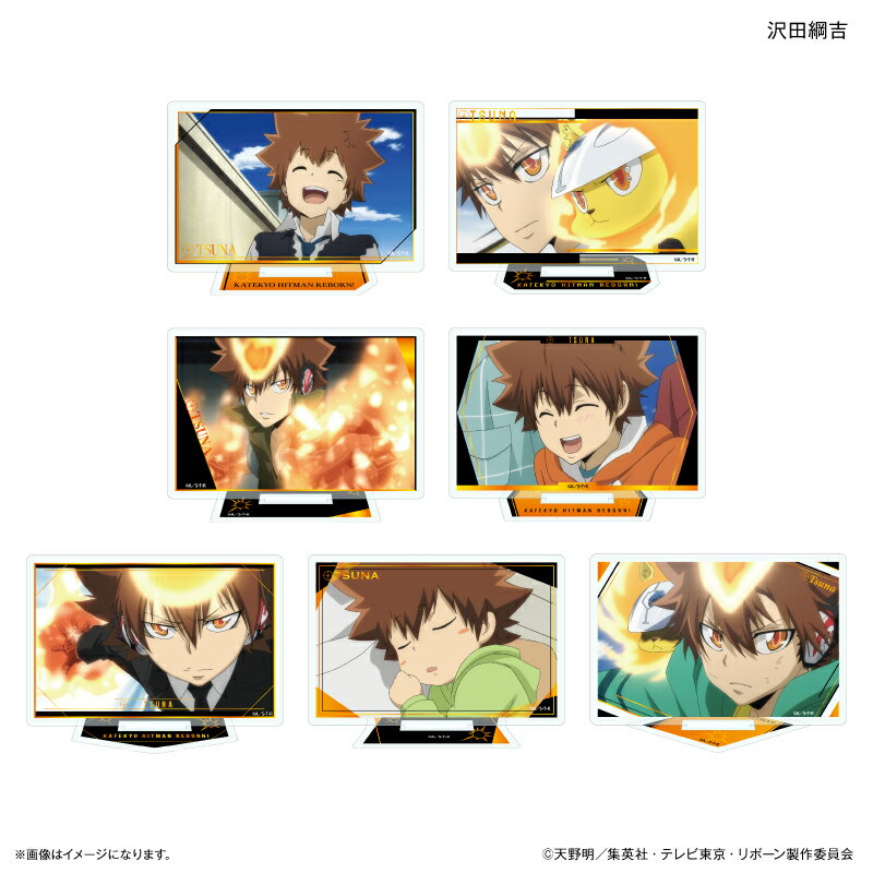 家庭教師ヒットマンREBORN! だけスタ 沢田綱吉だけトレーディングアクリルスタンド 【全7種】（BOX）