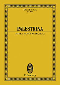 【輸入楽譜】パレストリーナ, Giovanni Pierluigi da: 教皇マルチェルスのミサ (ラテン語)