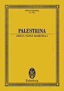 【輸入楽譜】パレストリーナ, Giovanni Pierluigi da: 教皇マルチェルスのミサ (ラテン語)