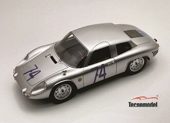 イタリアの「テクノモデル」1/43新作として、「ポルシェ 356B 2000GS カレラGT」が登場します。
1959年登場の356Bに1966cc空冷水平対向DOHC（4カム）エンジンを搭載した、GTレース用ホモロゲモデルです。
1953年に発表された550スパイダーがきっかけに誕生したモデルで、エルンスト・フールマン博士を中心としたチームは、550スパイダーに搭載するための本格的なレーシングエンジンの開発を指示しました。高回転、高出力を実現するため、角バンク毎にシャフトドライブのツイン・カムシャフトを配した4カム・ユニット。
先代モデルの356Aと比べてヘッドライトがより高い位置につけられ、突起したフロントインジケーター横のホーングリルはフラットになり、クロームメッキ加工された2本のスラットが装備されています。

※写真はサンプルのため実際の商品と異なる場合がございます。
※メーカー都合により大幅な発売延期や発売中止が発生する場合がございます。予めご了承ください。

・ホビー系商品についての諸注意
メーカー都合により発売の大幅な延期が発生する可能性がございます。
予約商品についてはメーカーから順次入荷次第の発送となります。メーカー公表の発売日とは異なる場合がございますのでご了承ください。【対象年齢】：
