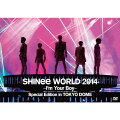 SHINeeのライブDVD＆Blu-ray「SHINee WORLD 2014〜I’m Your Boy〜 Special Edition in TOKYO DOME」が遂ににリリース！

日本オリジナル3rdアルバム「I’m Your Boy」（オリコンウィークリーチャート1位）を携え、昨年3度目の全国ツアー「SHINee WORLD 2014〜I’m Your Boy〜」（2014年9月〜12月／20ヶ所30公演／20万人動員）を敢行してきたSHINee。
今年3月14日（土）と15日（日）に、ツアーのスペシャルヴァージョンとなる初の東京ドーム単独公演2DAYSを開催。
圧倒的なパフォーマンスとカラフルな個性が光るステージで、2日間で10万人もの観客を魅了したこの公演の模様を、ソロステージ、MCやオープニング映像、アンコールなどを含め全32曲を完全収録。
10万人が泣いた感動のフィナーレや圧巻のステージが今蘇る。見逃せない映像満載の充実した内容に仕上がっている。

＜収録内容＞
【DISC1】LIVE本編+アンコール
Everybody
 Lucifer
 Burning Up!
 Sherlock
 Replay -君は僕のeverything-
Bounce
 Hitchhiking
 Evil
 Picasso
 1000年、ずっとそばにいて・・・
MOON RIVER WALTZ
 Colors of the season
 Fire
 Deja-Boo (JONGHYUN)
レイニーブルー (ONEW with TAEMIN (Piano) )
 Born to shine (KEY)
 Dance 〜 ケラケラじゃんけん (MINHO)

【DISC2】
 怪盗ーDanger (TAEMIN)
 Perfect 10
 LUCKY STAR
 Bodyguard
 Boys Meet U
 Your Number
 Breaking News
 JULIETTE
 Ring Ding Dong
 Downtown Baby

 [Encore]
 Sunny Day Hero
 Dream Girl
 3 2 1
 Dazzling Girl
 LOVE