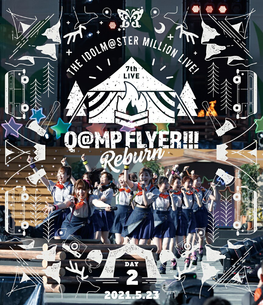 THE IDOLM@STER MILLION LIVE! 7thLIVE Q@MP FLYER!!! Reburn LIVE Blu-ray 【通常版DAY2】【Blu-ray】
