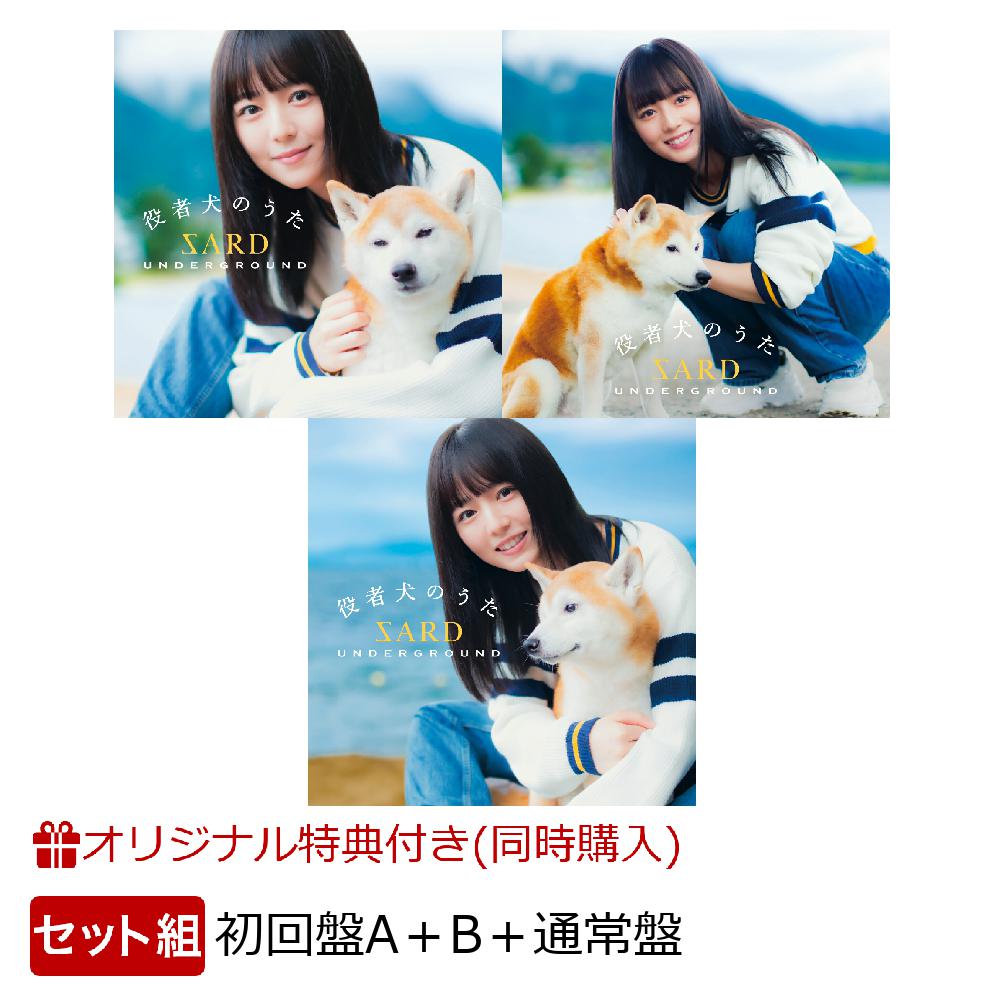 【楽天ブックス限定同時購入特典】役者犬のうた (初回盤A＋初回盤B＋通常盤セット)(クリアポスター) [ SARD UNDERGROUND ]のサムネイル