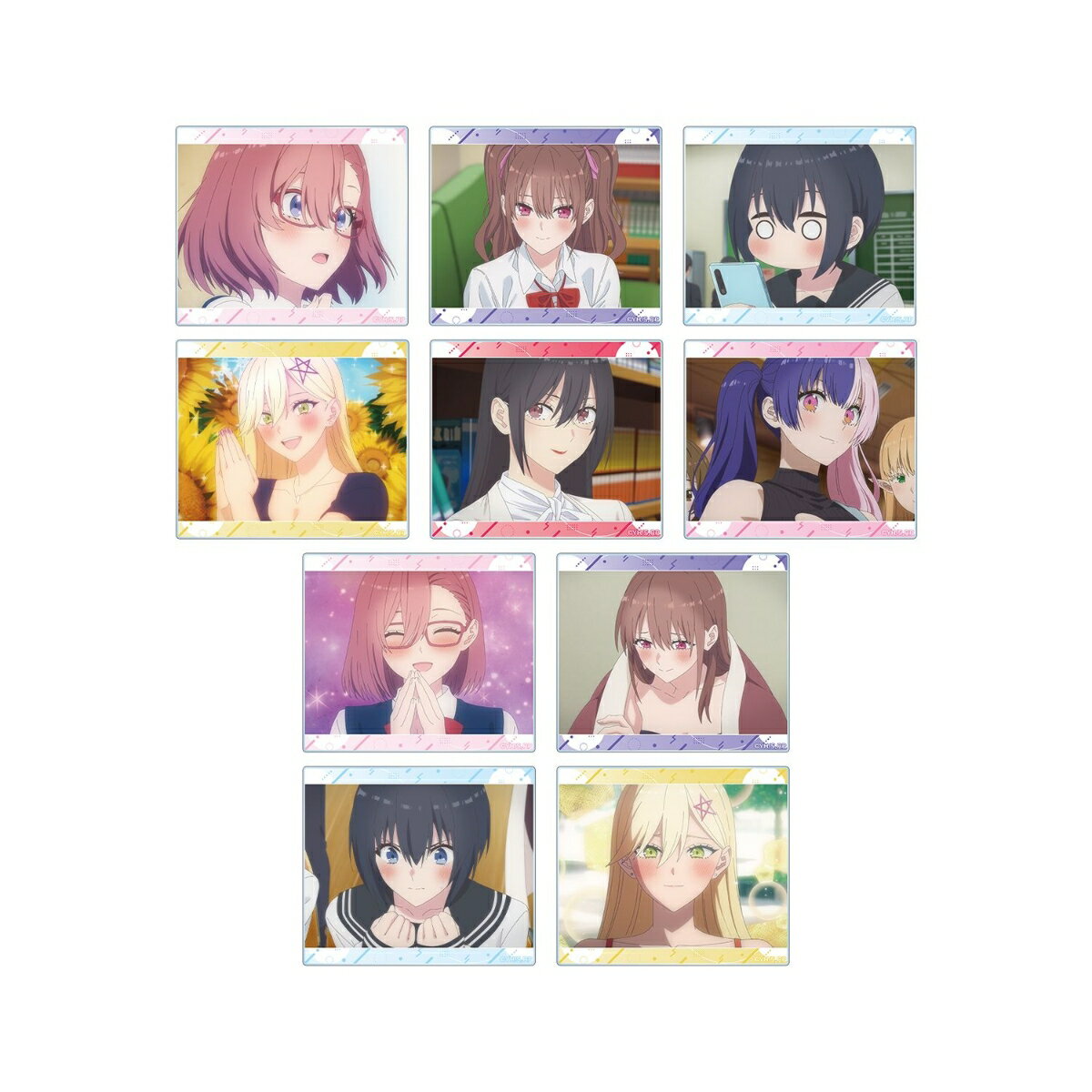 TVアニメ『2.5次元の誘惑』トレーディング場面写アクリルカード(BOX＝10個)