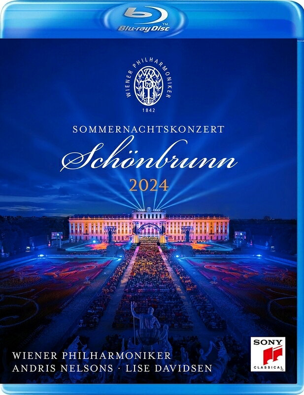 【輸入盤】『シェーンブルン夏の夜のコンサート 2024』　アンドリス・ネルソンス＆ウィーン・フィル、リーゼ・ダヴィドセン