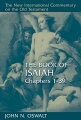 Oswalt's study on the first 39 chapters of the Book of Isaiah is part of The New International Commentary on the Old Testament. Like its companion series on the New Testament, this commentary devotes considerable care to achieving a balance between technical information and homiletic-devotional interpretation.