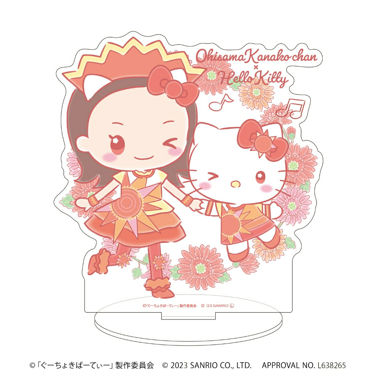 キャラアクリルフィギュア「ももくろちゃんZ×サンリオキャラクターズ」02/Bパターン(ミニキャライラスト)【グッズ】