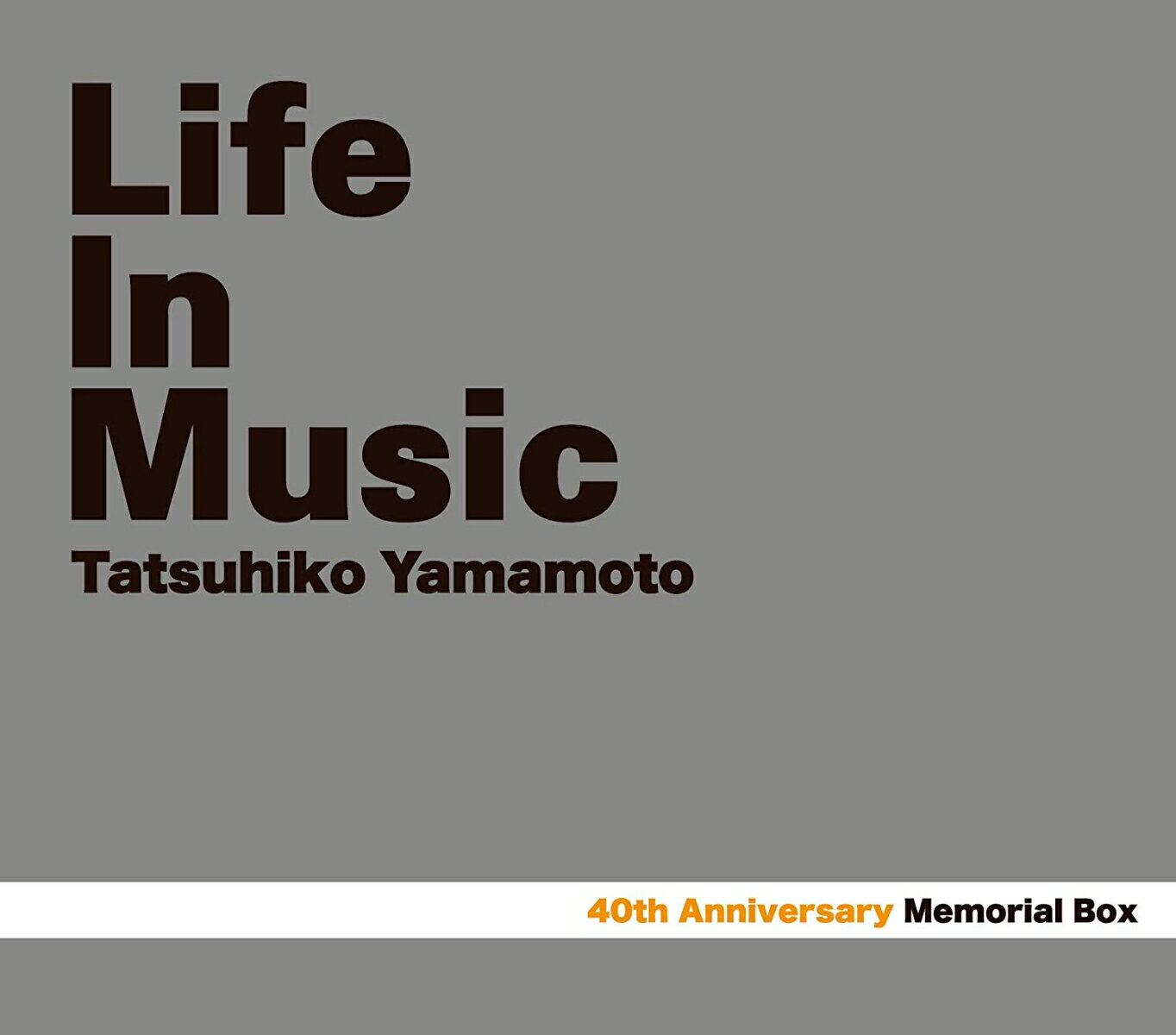 Tatsuhiko Yamamoto 40th Memorial Box 「LIFE IN MUSIC」 (CD＋Blu-ray) [ 山本達彦 ]