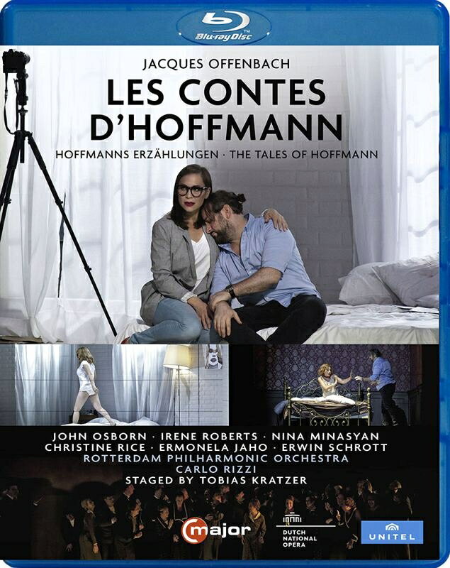 【輸入盤】『ホフマン物語』全曲 クラッツァー演出、リッツィ＆ロッテルダム・フィル、ジョン・オズボーン、アーウィン・シュロット、他（2018 ス