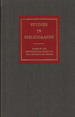 The fifty-fifth volume of Studies continues its tradition of presenting a wide range of articles by international scholars on bibliography, textual criticism, and other aspects of the study of books. Accompanied by illustrations in the text and coordinated with a full display of Ray's images on the web site of the Bibliographical Society of the University of Virginia, the talks provide a sense of the movement as a whole as well as the contribution of the major figures, the shapes of their careers, and the processes they employed.