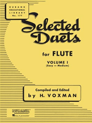 SELECTED DUETS FOR FLUTE:VOLUME 1