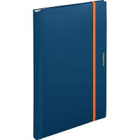 キングジム クリアファイル A3 二つ折り コンパック ネイビー 5896Hネイ