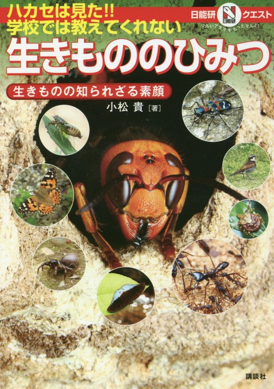 ハカセは見た！！　学校では教えてくれない生きもののひみつ　〜生きものの知られざる素顔〜　マルいアタマをもっとマルく！　日能研クエスト