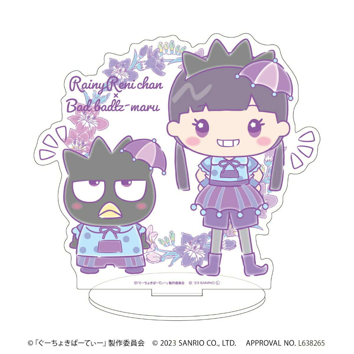 キャラアクリルフィギュア「ももくろちゃんZ×サンリオキャラクターズ」04/Dパターン(ミニキャライラスト)【グッズ】