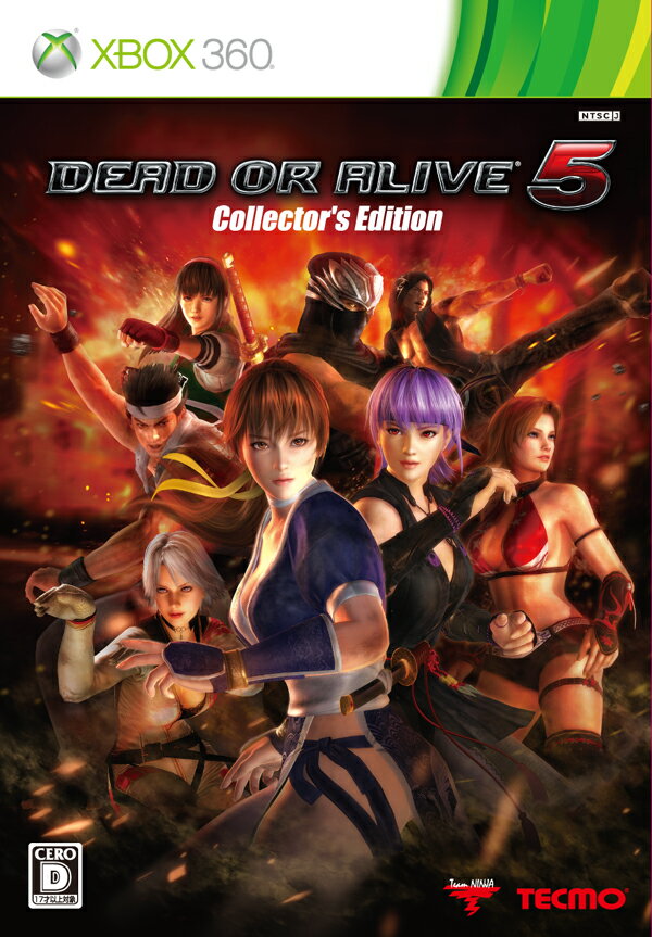 DEAD OR ALIVE 5 コレクターズエディション Xbox360版の画像