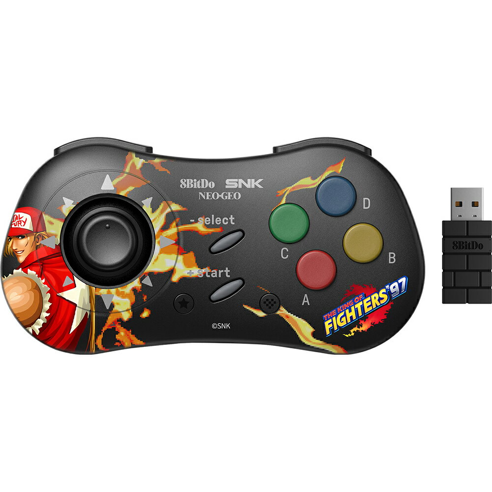 【ネオジオミニ/Android 9.0以上 /PC対応】8BitDo NEOGEO Wireless Controller Terry Bogard