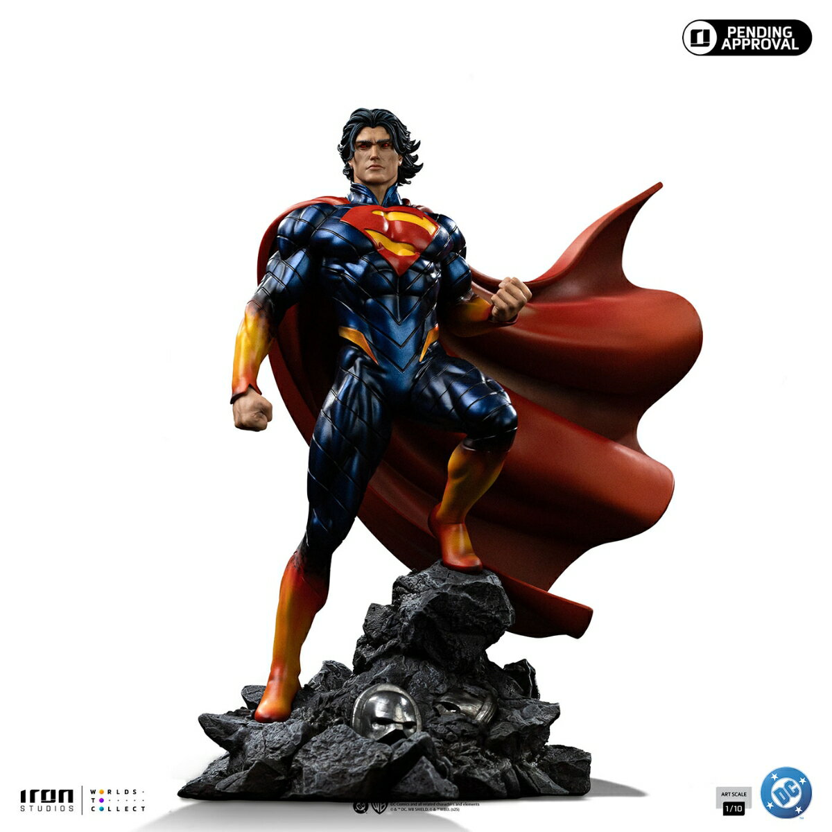 『DC』【アイアン・スタジオ スタチュー】「アートスケール」1/10スケール アブソリュート・スーパーマン［コミック］ (フィギュア)
