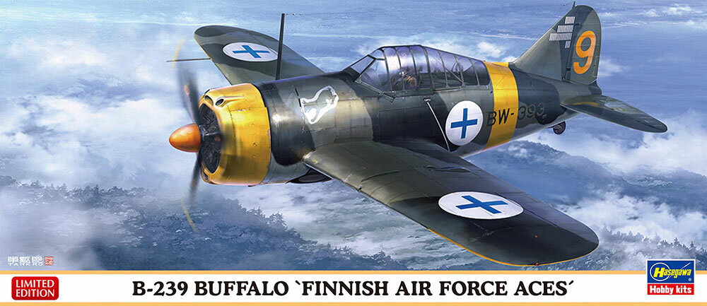 1/72 B-239 バッファロー “フィンランド空軍 エーセス” 【02533】 (プラモデル)