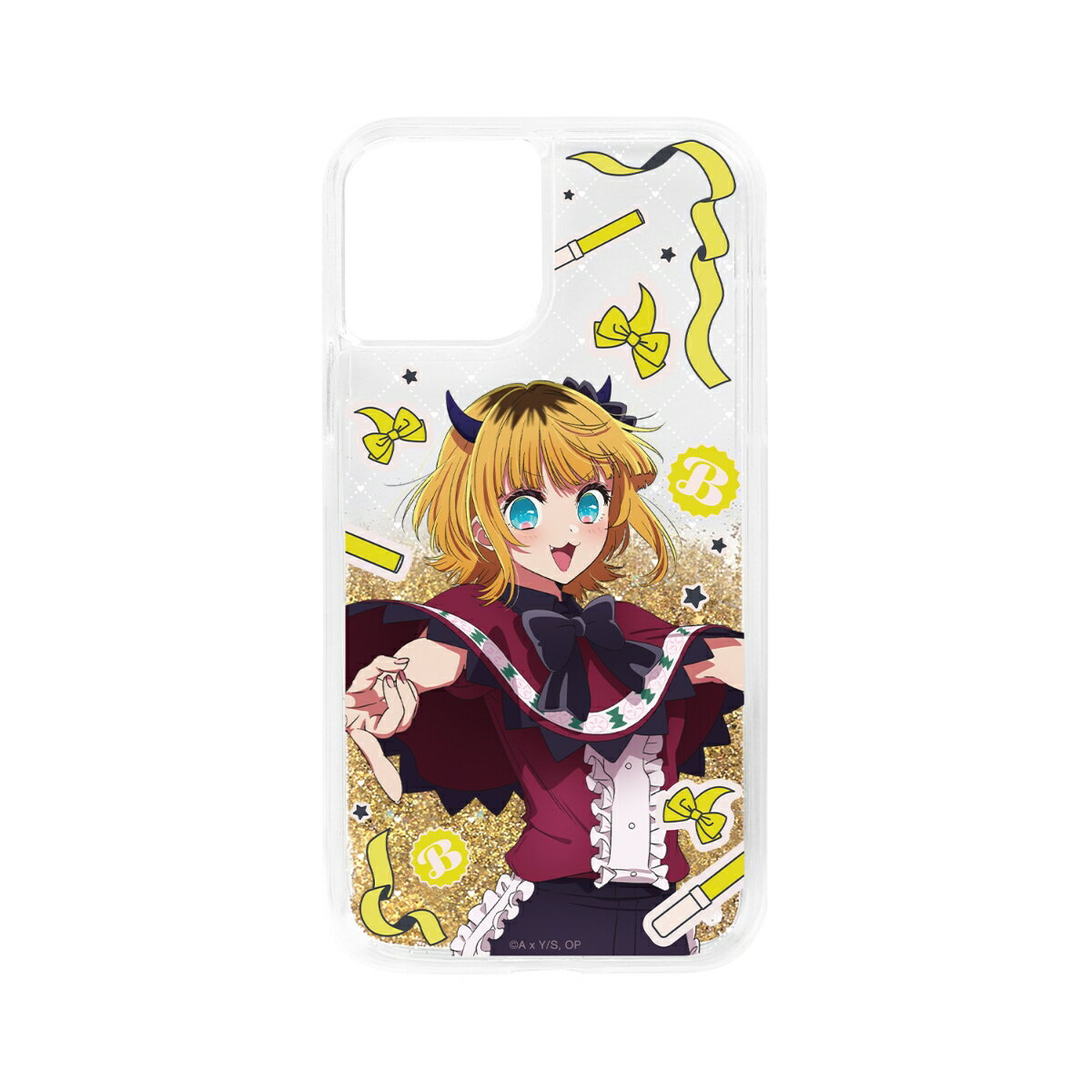  【推しの子】 MEMちょ グリッターiPhoneケース(対象機種/iPhone 14 Pro Max)【グッズ】