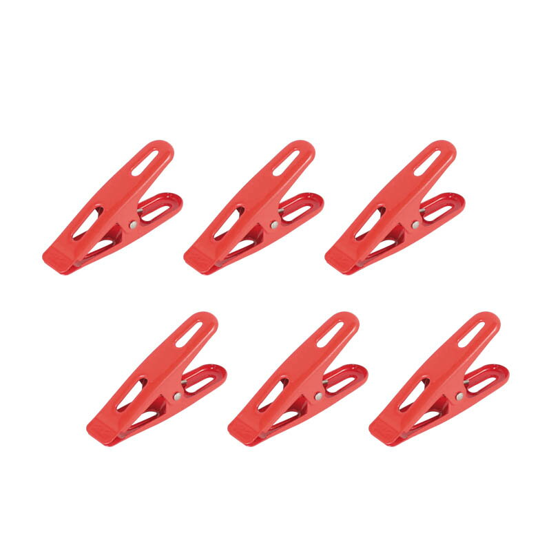 6 COLORED CLIPS A RED　118-345ARD