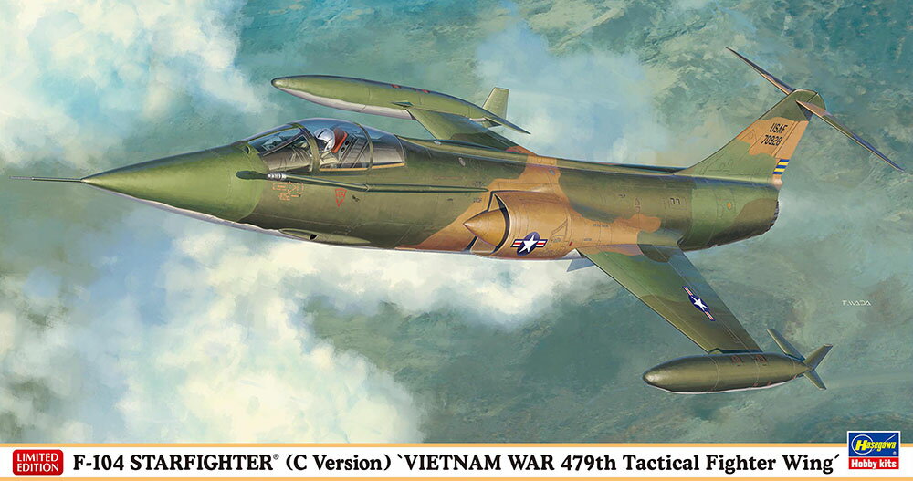 1/48 F-104 スターファイター（C型）“ベトナム戦争 第479戦術戦闘航空団” 【07533】 (プラモデル)