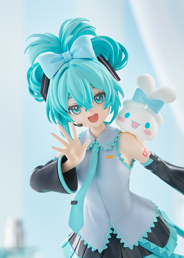 POP UP PARADE 『初音ミク×シナモロール』 初音ミク シナモロールコラボVer. L size (塗装済み完成品フィギュア)