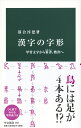 漢字の字形 甲骨文字から篆書 楷書へ 中公新書 [ 落合 淳思 ]