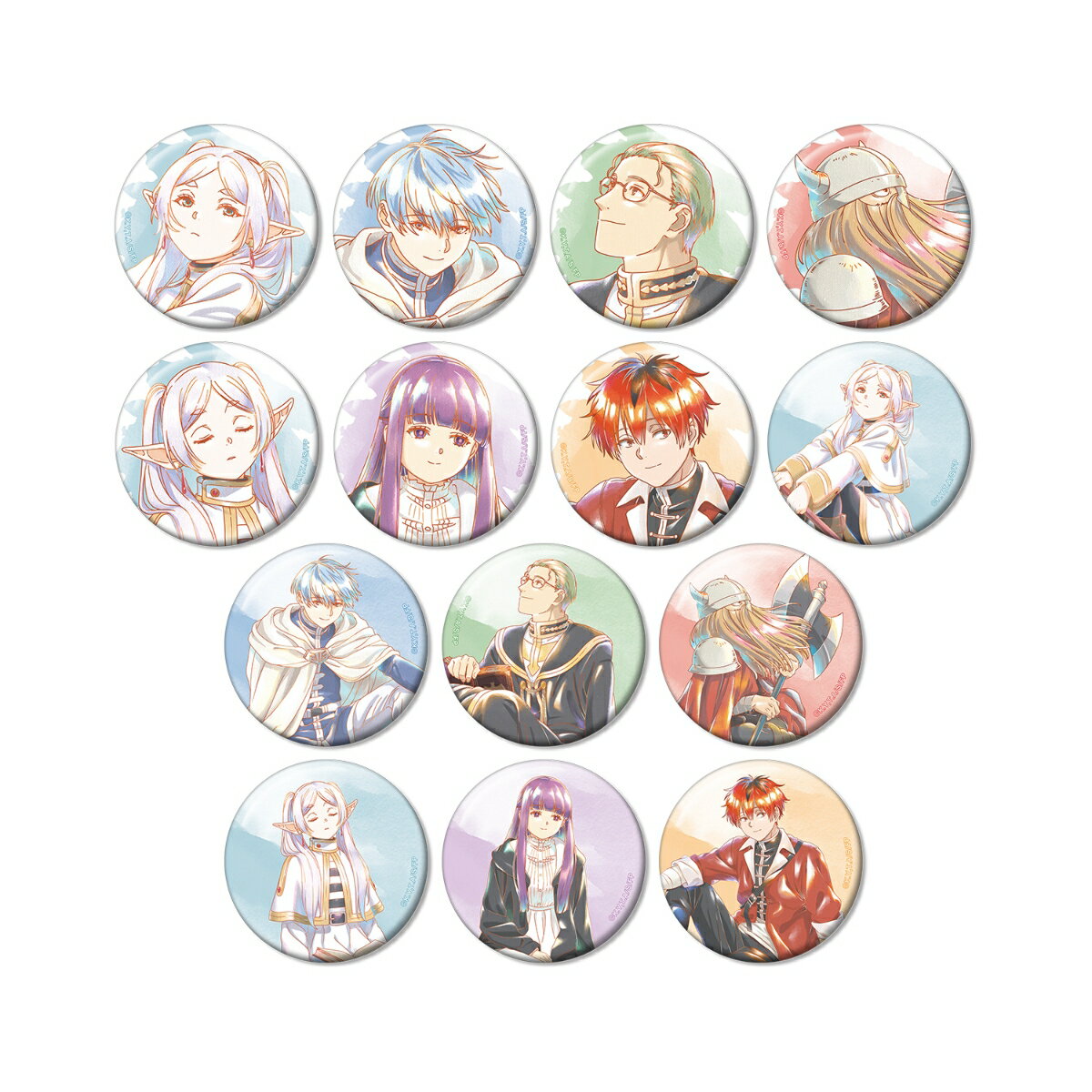 『葬送のフリーレン』 トレーディング Ani-Art aqua label 缶バッジ(単位/BOX)【グッズ】