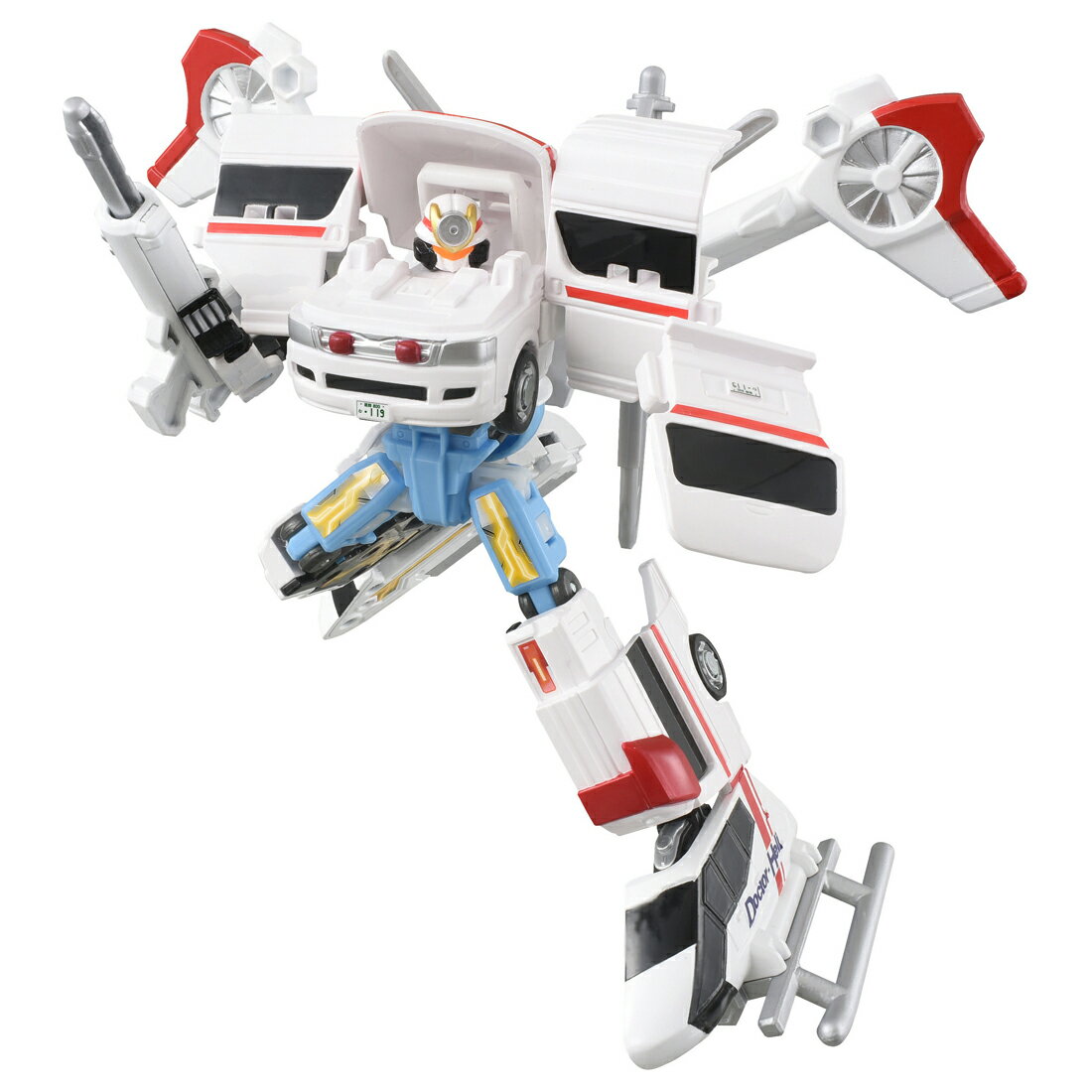 トミカ ジョブレイバー TJBDX ユナイトメディブレイバー 救急車&ドクターヘリ 合体セット