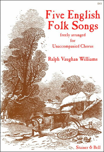 【輸入楽譜】ヴォーン=ウィリアムズ, Ralph: 5つのイギリス民謡