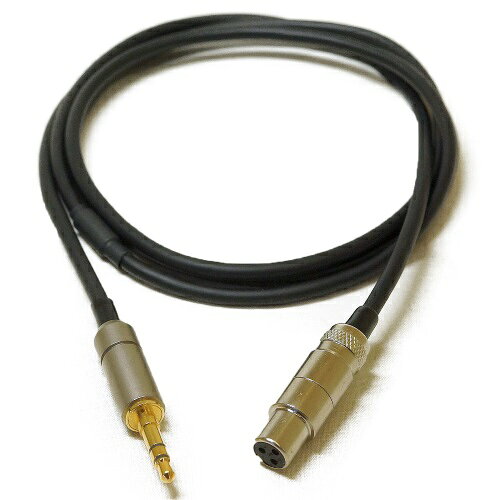 本製品は、ヘッドホン用に開発された「Tiny（mini）XLR-3PIN」対応のケーブルです。
本製品は、全ての導体に「UPOFC」を採用し、信号線は「UPOFC＋銀メッキ」のハイブリット構造の導体を採用しています。
取り回しと、歪曲時における特性の劣化を軽減した「ESWシールド構造」を採用。
更に本製品では「SWS機構」を採用し「抜群の定位感と解像感、リスニング用途からモニター用途まで幅広く使用できる帯域バランス」を意識し設計しました。
プラグ部には「高品質、高精度」で御好評頂いております「PRシリーズ」を採用。ヘッドホン側には高品質なTinyXLR-3PINコネクターを採用しました。
コチラの製品は、多くのお客様にご愛顧頂いた「＜適ーTeki＞」シリーズの後継モデルとして開発されたヘッドホン用ケーブルになります。　
（本製品は「ケーブル長が約1.2m」。「TinyXLR-3PIN→3.5φステレオミニプラグ」の仕様になっています。）

【仕様】
ケーブル：信号線「UPOFC＋銀メッキUPOFC」ハイブリッド／GND「UPOFC」
ケーブル長さ：約120cm
ヘッドホン側プラグ：TinyXLR3PIN
機器側プラグ：3.5mm
インピーダンス：-Ω
クライオ処理：なし

【対応機種】
ヘッドホン側：TinyXLR3PIN（AKG K702など）
プレイヤー側：3.5mm対応機器
