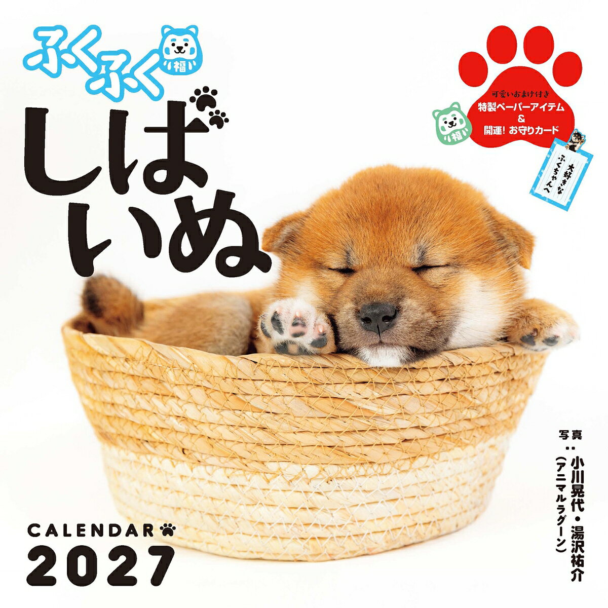 ふくふくしばいぬ （インプレスカレンダー2027） [ 小川晃代（アニマルラグーン） ]