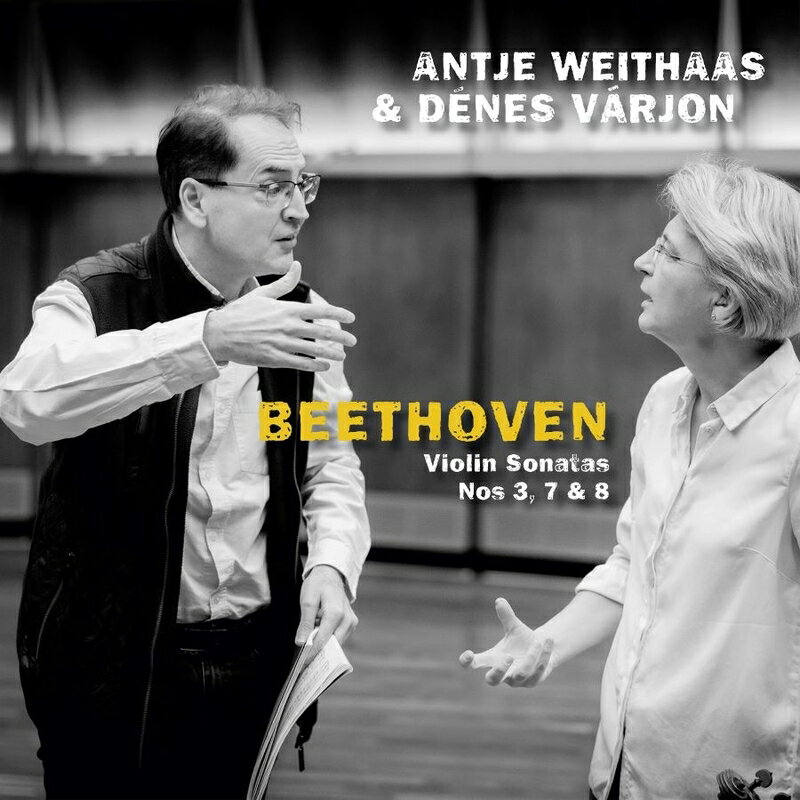 ベートーヴェン（1770ー1827）ベートーヴェン 発売日：2023年12月23日 予約締切日：2023年12月19日 Complete Violin Sonatas Vol.2 : Antje Weithaas(Vn) Denes Varjon(P) JAN：4260085535354 8553535 Avi Music CD クラシック 室内楽曲 輸入盤