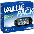 PlayStation Vita 16GB バリューパック ブラックの画像