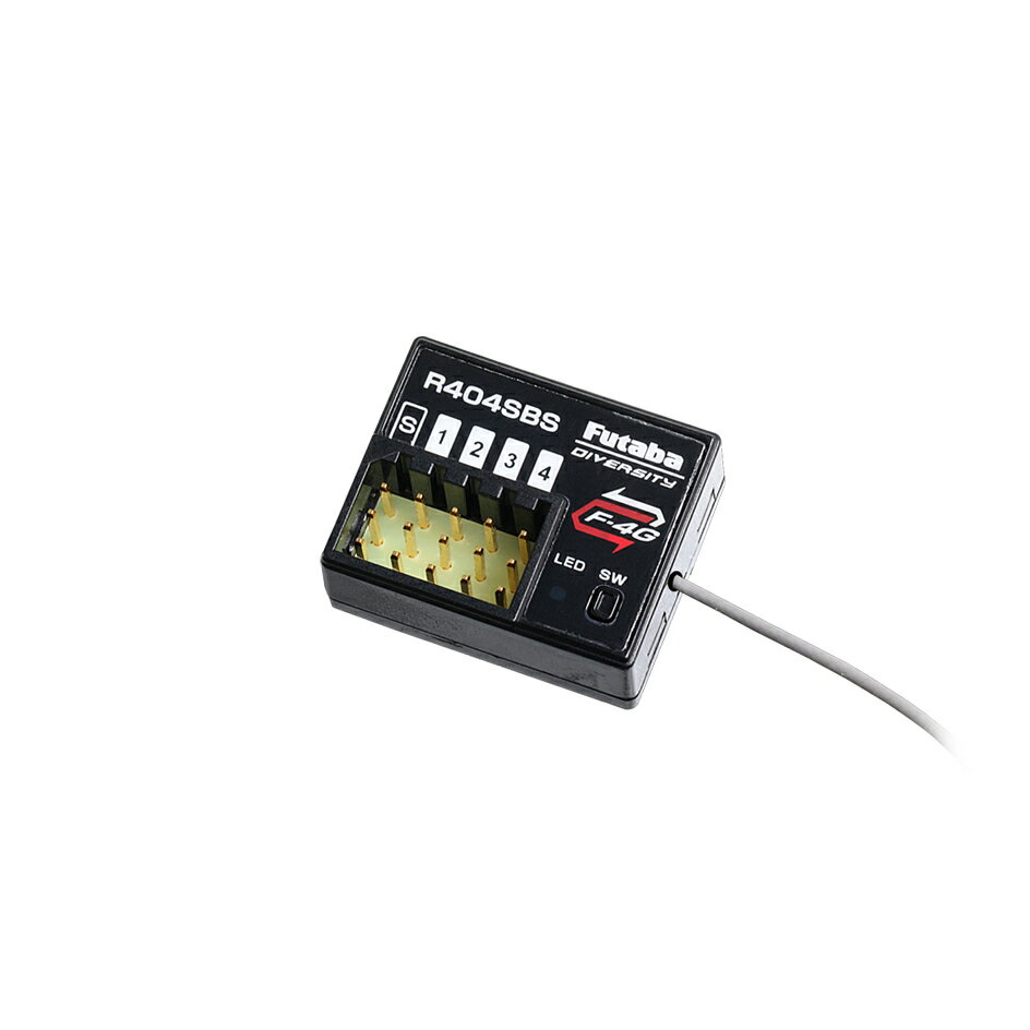 RECEIVER R404SBS(JPN) 【00107288-3】 (ホビーラジコン 制御装置)