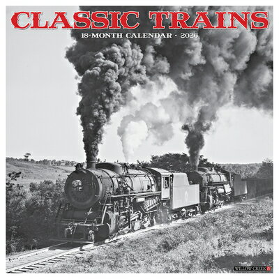 Classic Trains 2026 Wall Calendar CLASSIC TRAINS 2026 WALL CAL [ Willow Creek Press ]