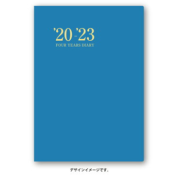 6252 NOLTY能率手帳4年日誌（青） 2020年1月始まり