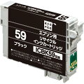 エプソン ICBK59対応 リサイクルインクカートリッジ ブラック（顔料）