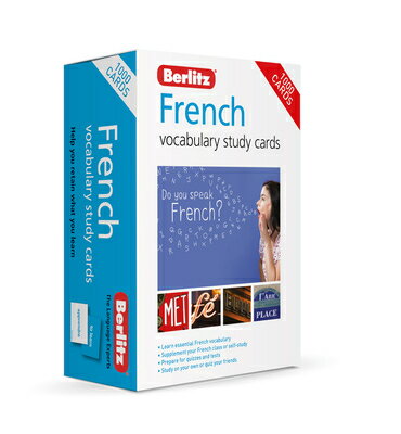 Berlitz Vocabulary Study Cards French (Language Flash Cards) BERLITZ VOCABULARY STUDY CARDS 